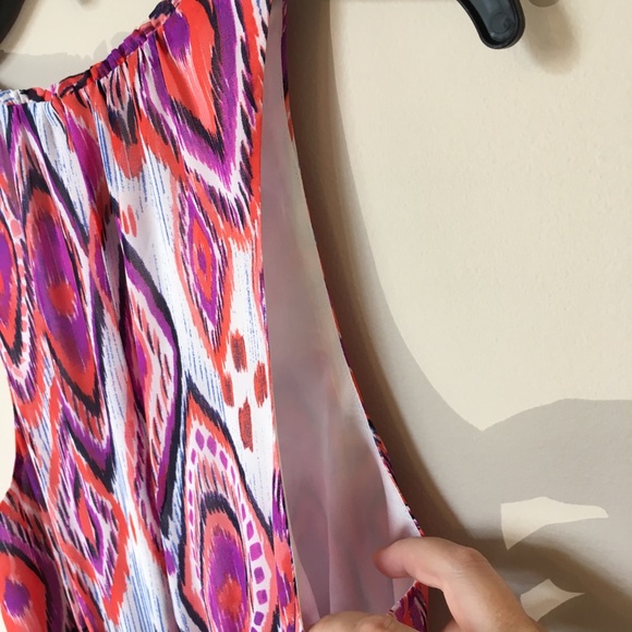 Trina Turk Mao Smocked Midi Dress - Picture 7 of 10